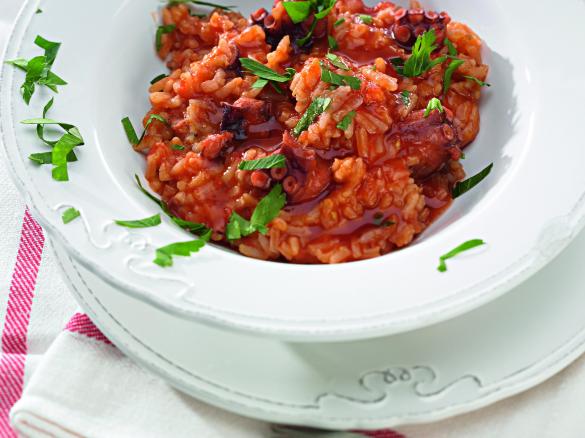 Rýže s chobotnicí