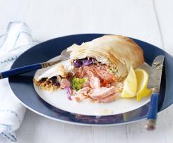 Ruský lososový koláč