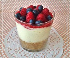 Cheesecake ve skleničce