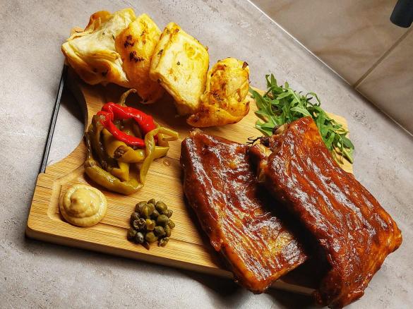 Vepřová žebra s BBQ marinádou
