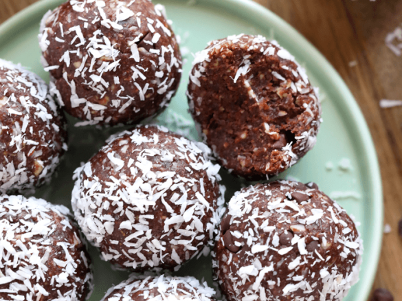 Rumové kuličky v kakau a kokosu  