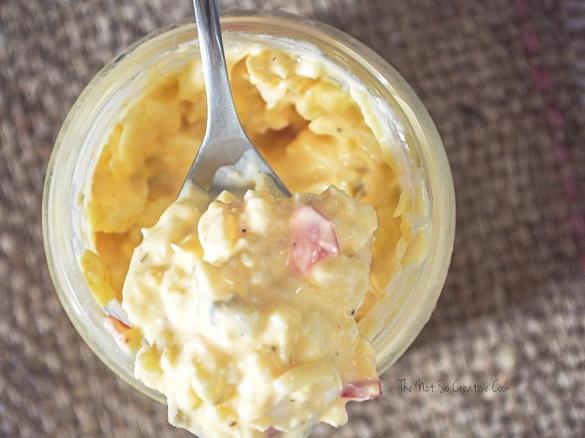 Vaječná pomazánka s droždím