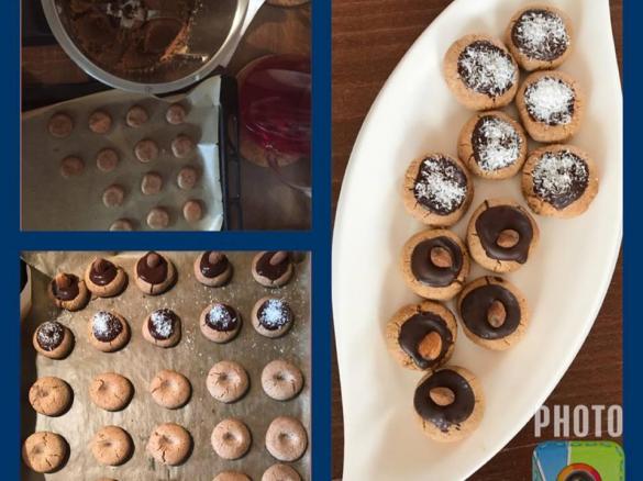 Kokosová-mandlove sušenky -fit recept