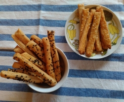 Špaldové tvarohové tyčinky