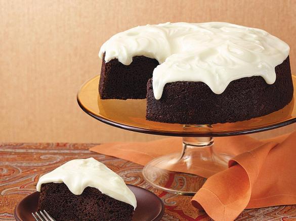 Jablečný koláč s krémem