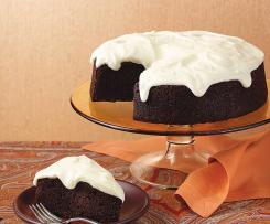 Jablečný koláč s krémem