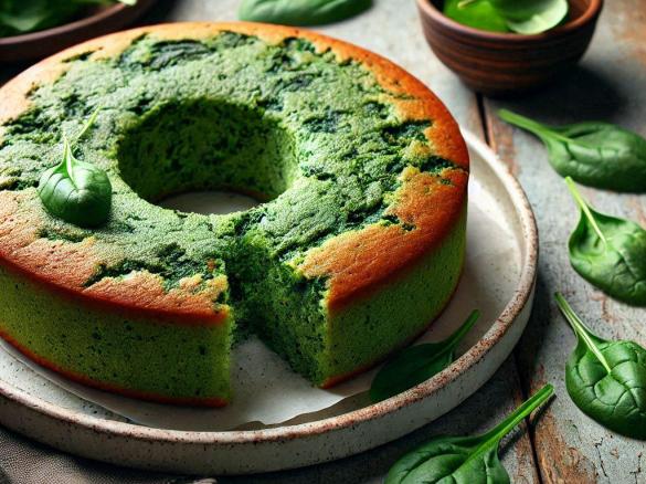 Špenátovo-mrkvová bábovka