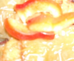 Plněné papriky s žemlovou nádivkou a slaninou