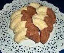 Dvoubarevné cukroví