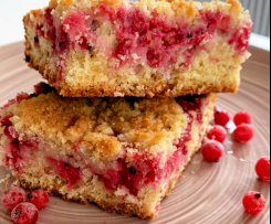 rybízový drobenkový koláč - z německého receptu