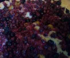 Ovocný kynutý koláč