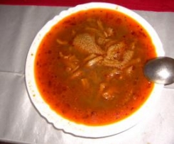 Dršťková polévka