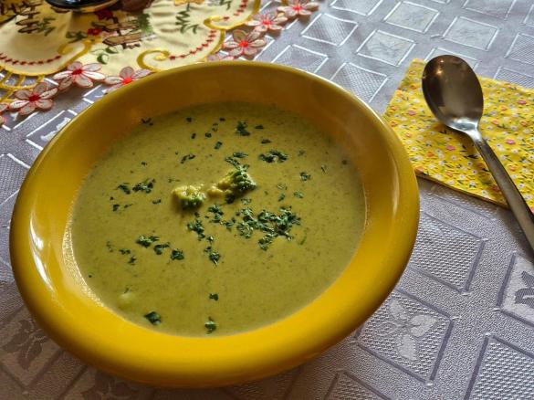 Romanesco krémová polévka