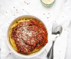 Špagety se zeleninovo-smetanovou omáčkou