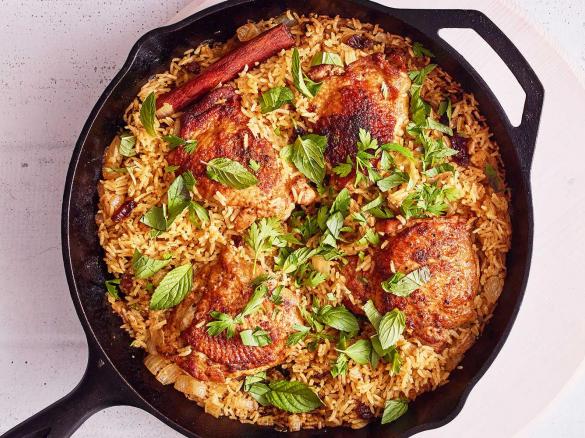 Kuře s rýží Bracarense