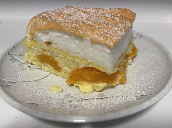 Rýžový  nákyp s meruňkami