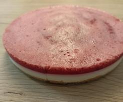 Jahodový cheesecake