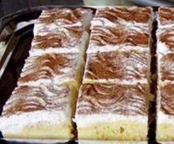 Pudinkové řezy se skořicí