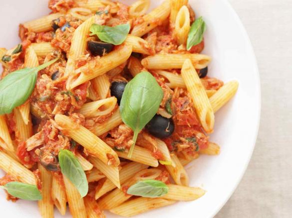 Penne ala puttanesca