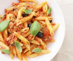 Penne ala puttanesca