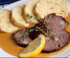 Svíčková omáčka s knedlíkem