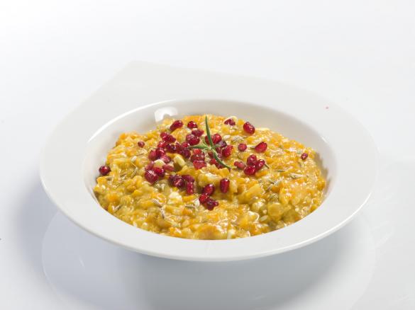 Rizoto s kari a mrkví