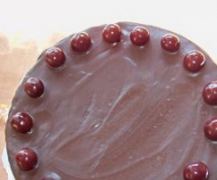 Čokoládový dort s višněmi