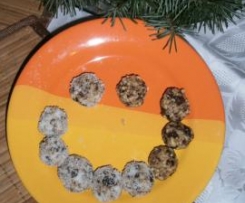 Vánoční kuličky bez cukru