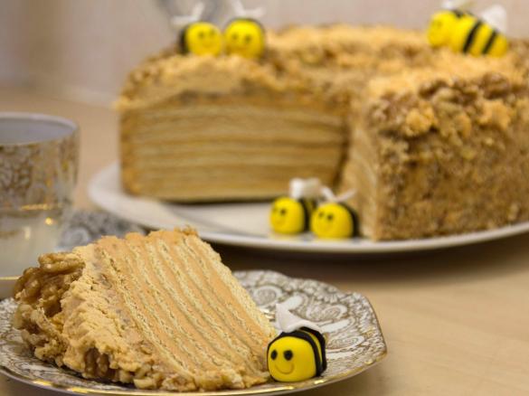 Medový dort z Pančeva-Srbsko