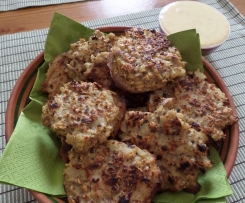 Květákové placky s domácí majonézou