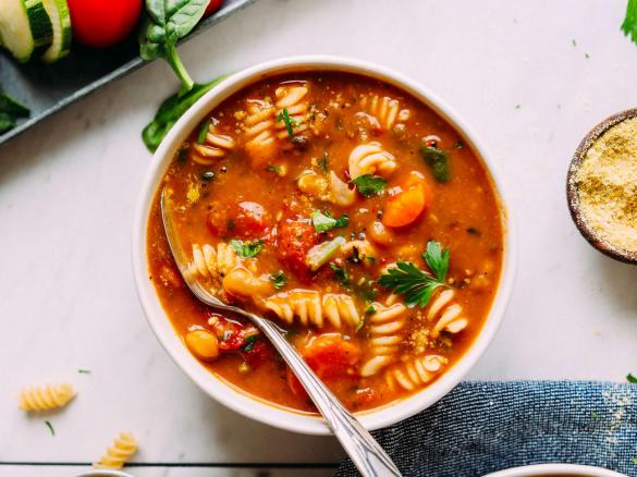 Italská zeleninová polévka