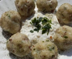 Chlupaté houbové knedlíky