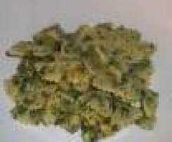 Špenátové těstoviny s kuřecím masem