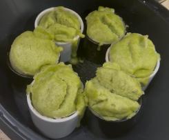 Pandanové cupcaky ve Varomě (Huat Kuih)