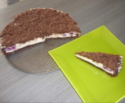 Čokoládovo-drobenkový dort