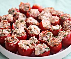 Plněná cherry rajčátka