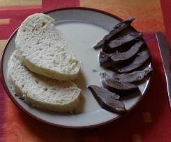 Vepřové srdce s křenovou omáčkou