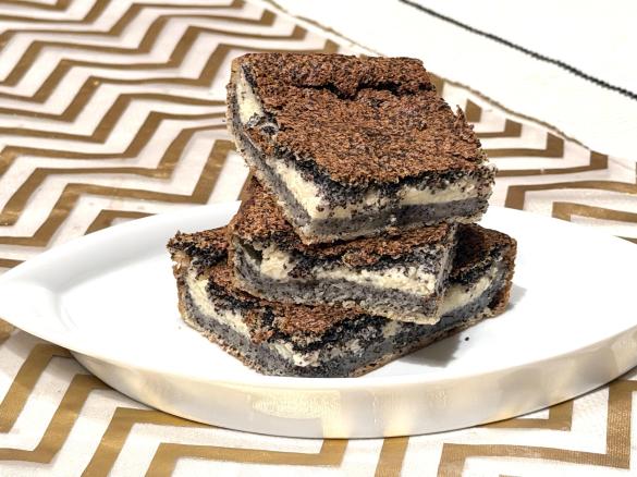 Makový vrstvený koláč „MAGIC“