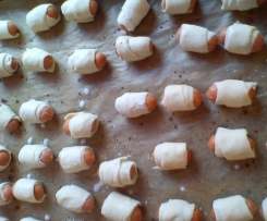 Mini párečky v županu