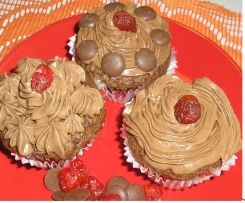 Čokoládové Sofinčiny muffinky