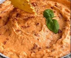 Rajčatový dip s mozzarellou