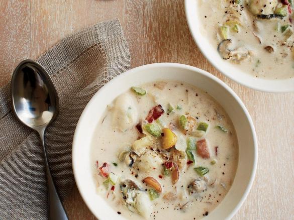 Rybí polévka se zeleninou