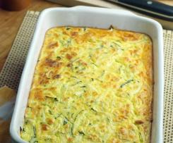 Luxusní slaný cuketový koláč