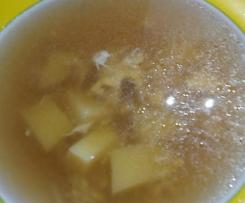 Jednoduchá  česnečka