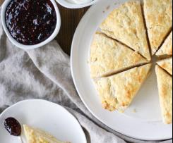 Tvarohová buchta s povidly