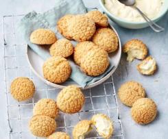 Větrníčky „choux“ s limetkovou ganache