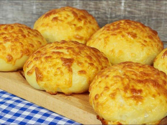 Sýrové bochánky bez kynutí