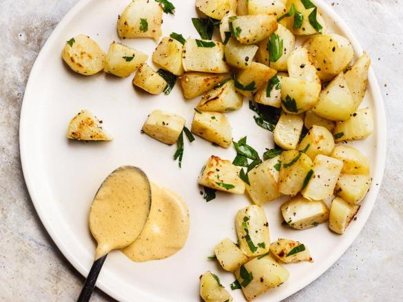 Kedlubnová omáčka s kari