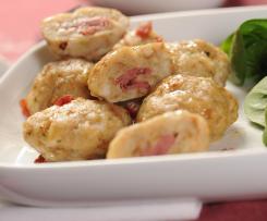 Knedlíčky se salámovou náplní