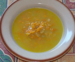 Mrkvová polévka se zázvorem